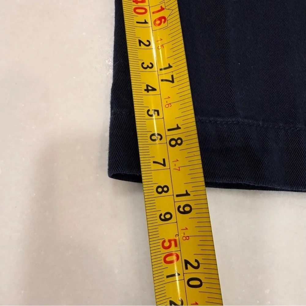 Ralph Lauren Boys 2 Pcs Set Navy Chinos & Blue Button Down Plaid Shirt Size 5